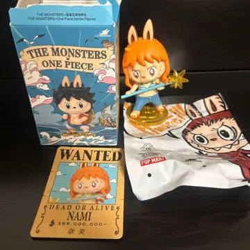 나미 피규어 Wanted 카드 세트