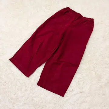 니코앤드 - 와이드 팬츠 코튼 100 더스티 레드 내추럴