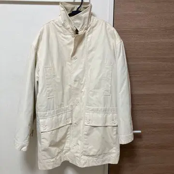 [ixiz:] 화이트 모즈 코트 L 사이즈