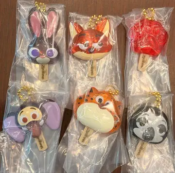 주토피아 아이스캔디 참 전 6종 컴플리트 세트