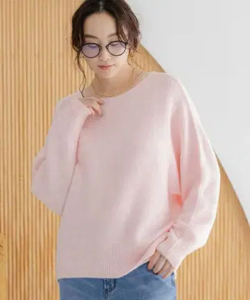 Elura 야크 라이크 풀오버 라이트 핑크