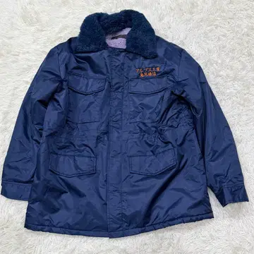 1848 알프스 공업 오니가와라 곤조 도카잔 옷깃 보아 자켓 LL 네이비