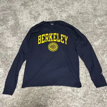 Champion BERKELEY 긴팔 티셔츠 M 네이비 로고 티셔츠