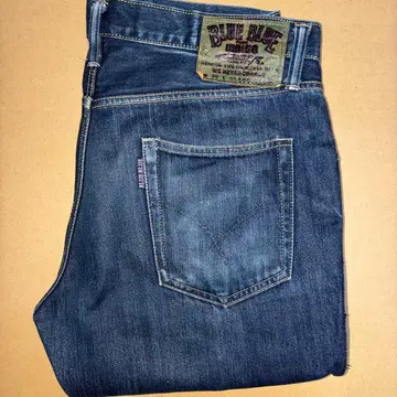블루블루 BLUE BLUE 스트레이트 데님 청바지 일본제 W32