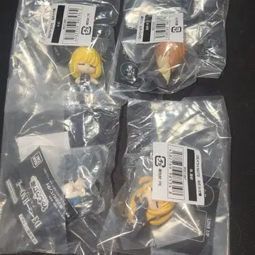 데스노트 DEATHNOTE 잠재우는대 피규어 4개 세트