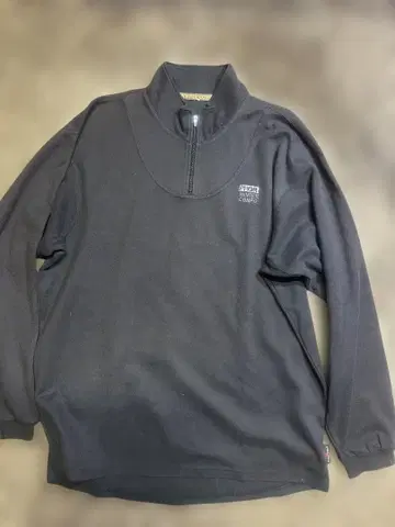 PRGR 하프 지퍼 스웨터 블랙 L 사이즈