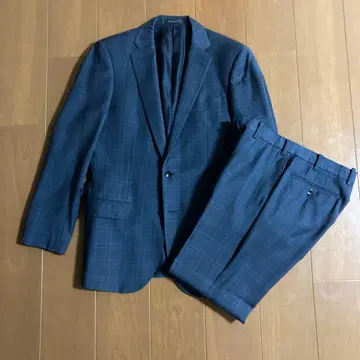 수트 힐튼 GUABELLO YA6 네이비 체크