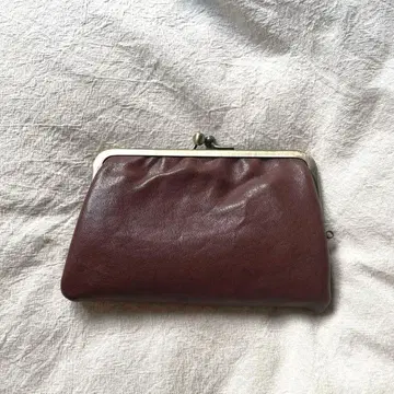 가마구치 지갑 동전 지갑 코인 케이스 톤 오일 누메 브라운