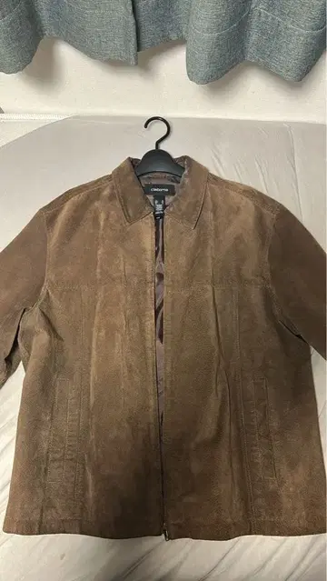 claiborne 브라운 스웨이드 자켓