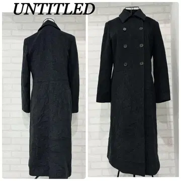 [ 새상품급 ] UNTITLED 언타이틀 롱 코트 아우터 가을/겨울