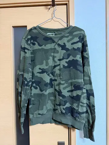 지스타 로우 카모플라쥬 긴팔 맨투맨 S