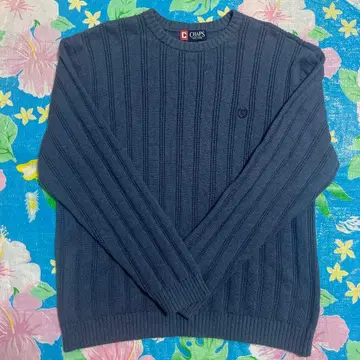 90s CHAPS 케이블 니트 홍콩제