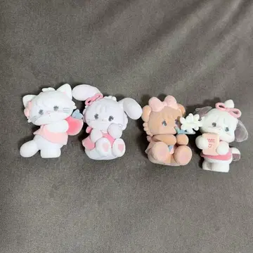 mikko 러브 프렌즈 2 마스코트 피규어 4점 세트