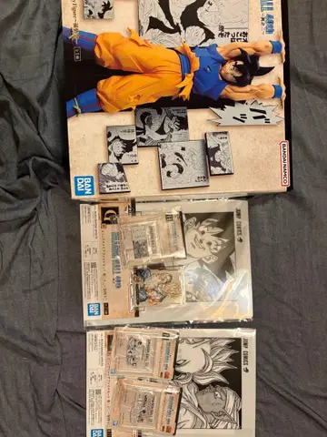 드래곤볼 손오공 피규어 (덤 포함)