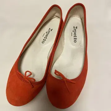 레페토 오렌지 플랫슈즈 발레 슈즈 사이즈 39