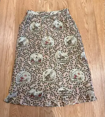 TSUMORI CHISATO 츠모리치사토 스커트 일본풍 패턴