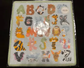 페이 라브라리 ABCWEB 한정판 타월 손수건 ABC