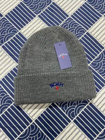 NOAH 그레이 니트 모자 비니