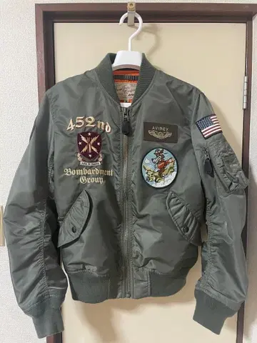 AVIREX 아비렉스 MA-1 플라이트 자켓