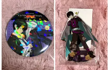 가정교사 히트맨 REBORN! 히바리 쿄야 아크릴 스탠드 캔뱃지 세트