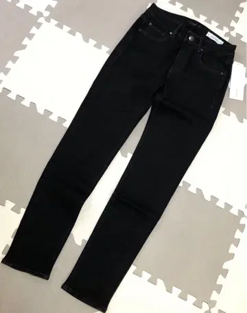 새상품 ANTGAUGE 블랙 스키니 데님 M