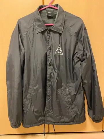 HUF 블랙 나일론 자켓