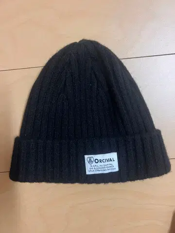 ORCIVAL 스티븐 앨런 니트 모자 블랙 그레이 2색 세트