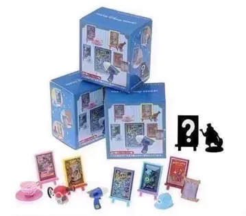 디즈니 미니어처 피규어 컬렉션 어트랙션 포스터 & 모티브