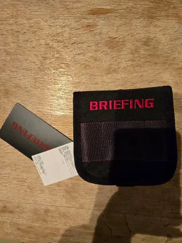 BRIEFING 블랙 골프헤드커버 카라비너 포함