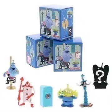 디즈니 미니어처 피규어 컬렉션 파크 내 장식 모티브