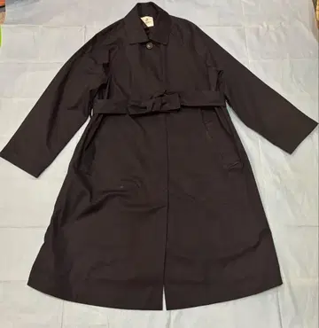 nano UNIVERSE 네이비 트렌치코트