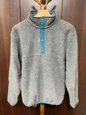 L.L.Bean 엘엘빈 스냅T 플리스 그레이 S 사이즈