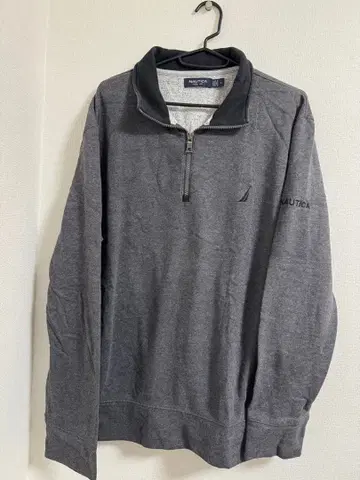 NAUTICA 그레이 집업 트레이닝복