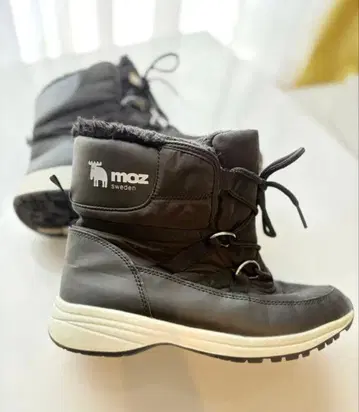 새상품급 moz 블랙 윈터 부츠
