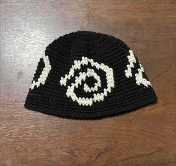 비니 버킷햇 크로셰 모자 남녀 공용 크러셔 모자 소용돌이