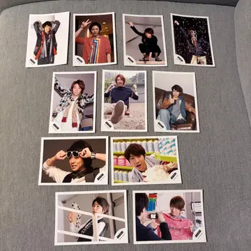 아라시 쟈니즈샵 공식 사진 아이바 마사키 아이바쨩 11장 세트