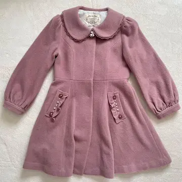 로디스포토 스크런치 플랫 컬러 코트 롱 코트 모카 브라운 계열