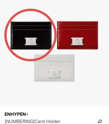 ENHYPEN NUMBERING 넘버링 카드 홀더