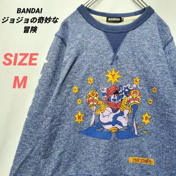 BANDAI 죠죠의 기묘한 모험 맨투맨 스타 플래티넘 쿠죠 죠타로 M