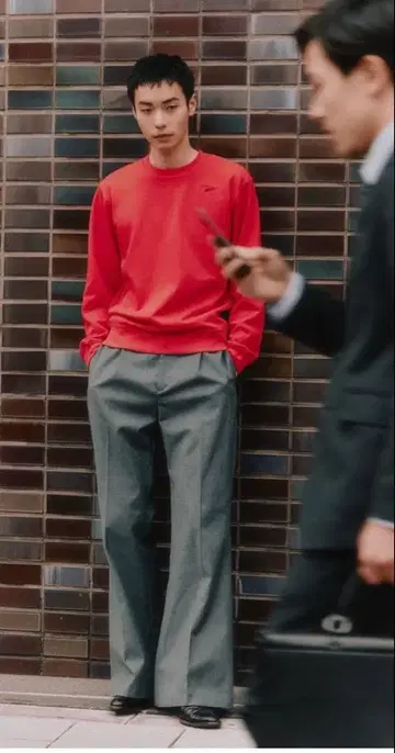 TION 베이직 스웨트셔츠