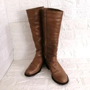 FABIO RUSCONI 빈티지 가죽 자키 부츠