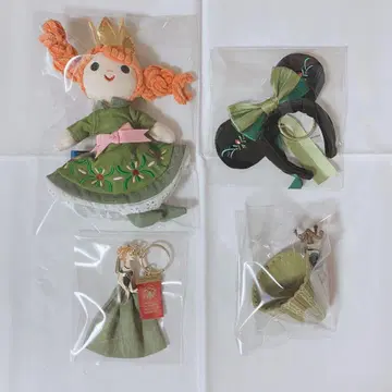 디즈니씨 겨울왕국 안나 4세트