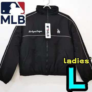 [새상품] 다저스 충전솜 자켓 L 여성용 MLB 공식 블랙 LA