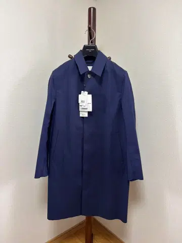 [ 새상품 ] 매킨토시 고무 코트 네이비 40