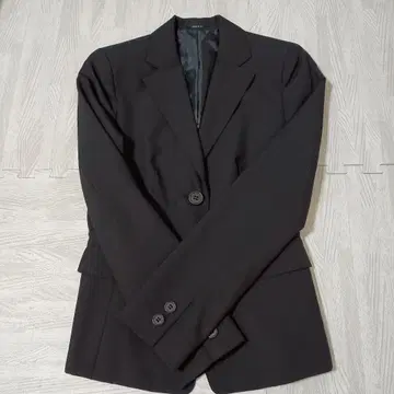 COMME CA ISM 블랙 테일러드 자켓