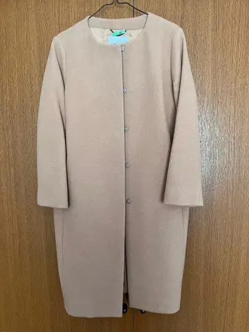 URBAN RESEARCH DOORS 베이지 롱 코트