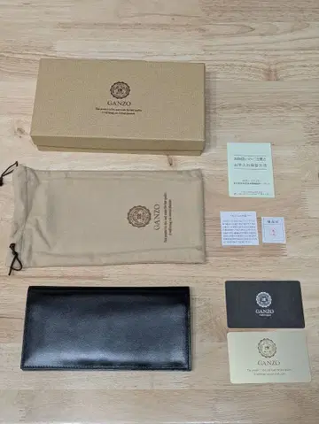 [ 새상품 ] GANZO GUD2 블랙 장지갑