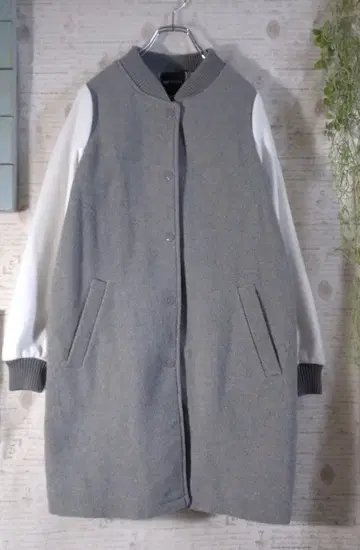 RAY CASSIN 레이 카즌 스타디움 점퍼풍 롱 코트