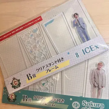 ICEx 클리어 스탠드 포함 프레임 아크릴 스탠드 타케노 세나