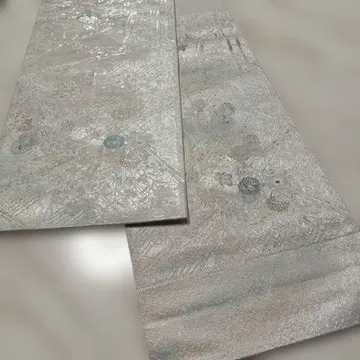 후리소데 예복용 순수 실크 6통 후쿠로 오비 452cm